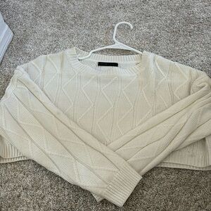 Cropped sweater